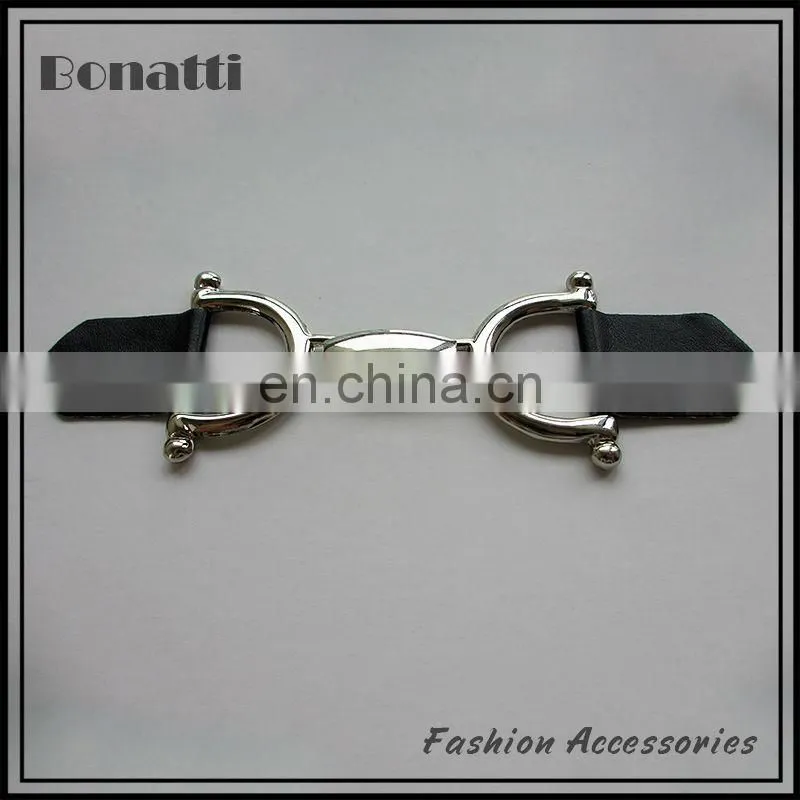 PU leather horn toggle button