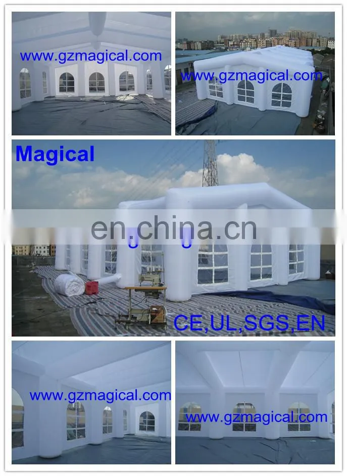 Large lighting wedding event dome marquee inflatable party tent