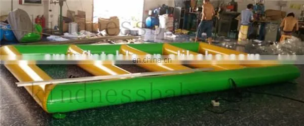 2015 fashion towable water tubes , inflatable flying manta ray , inflation water games crazy water games
