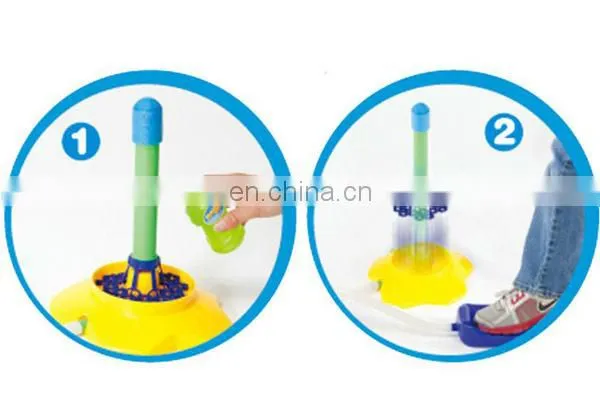 Kids new feed step soap rocket bubble toys wholesale