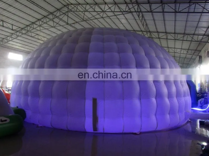 Inflatable mosque dome tent,Inflatable LED tent for advertising