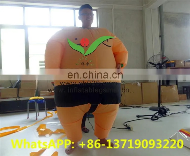 New inflatable sports games/ sumo wrestling suits for hot selling