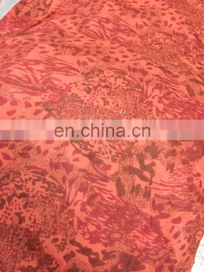 cotton scarfs shimmer animal prints