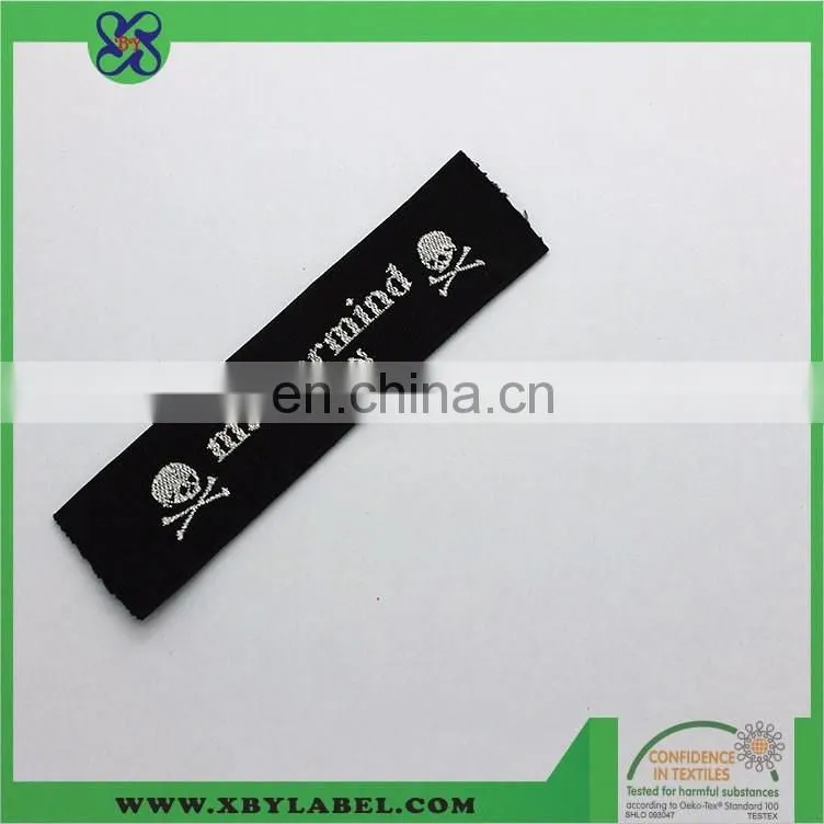 private staight cut white label for garment