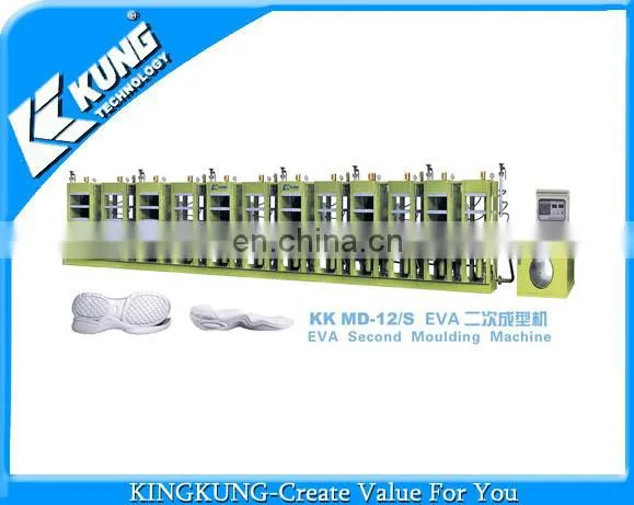 New type Single station two layers EVA foaming machine