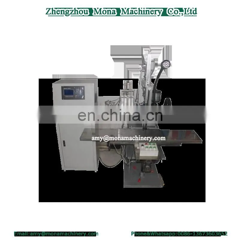 Garden Broom Ceiling Brush Wooden Broom CNC Automatic Broom Tufting Machine