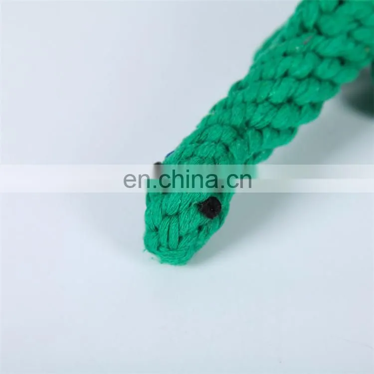 Bite resistant dinosaur style golden retriever big dog rope pet dog toy