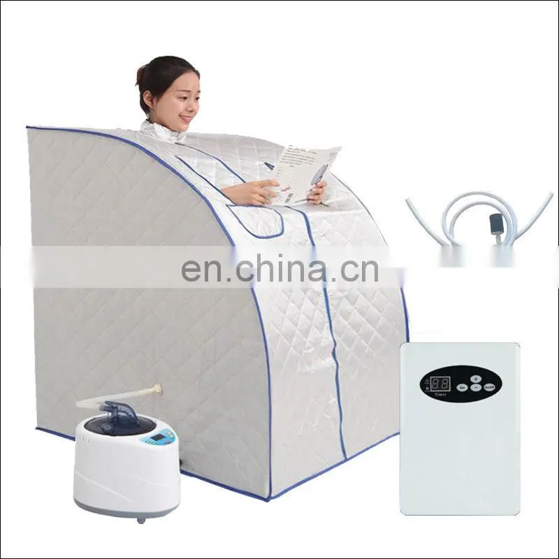 2019 Hot Selling Roomautomatic Temperature And Time Control Mini Foldable Steam Sauna Tent Steam Sauna
