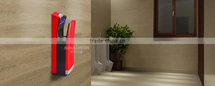 good quality standing air jet hand driers steel