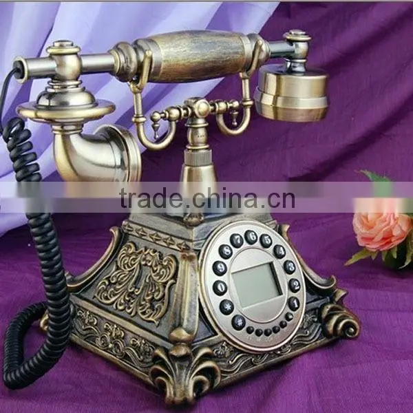 Cheap corded analog retro telephone