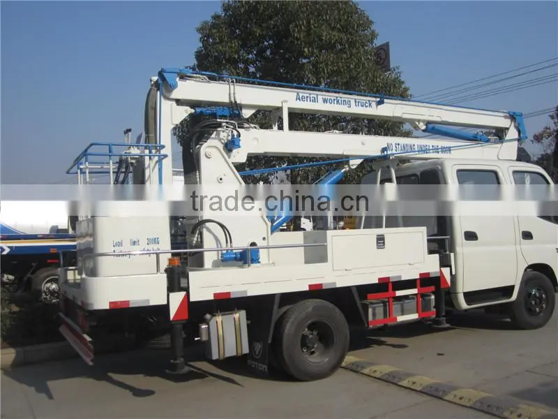14-16m hydraulic ladder with vehicle