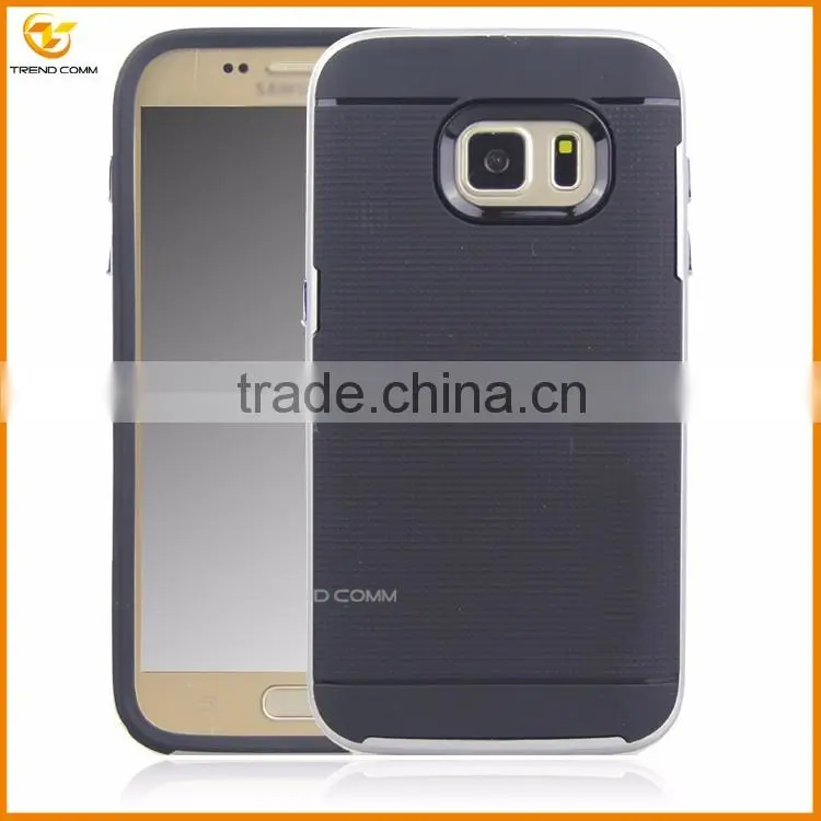 china supplier hybrid soft back cover case for iphone 6