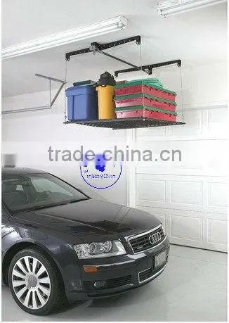 Pro HeavyLift 4-by-4-Foot Cable-Lifted Storage Rack