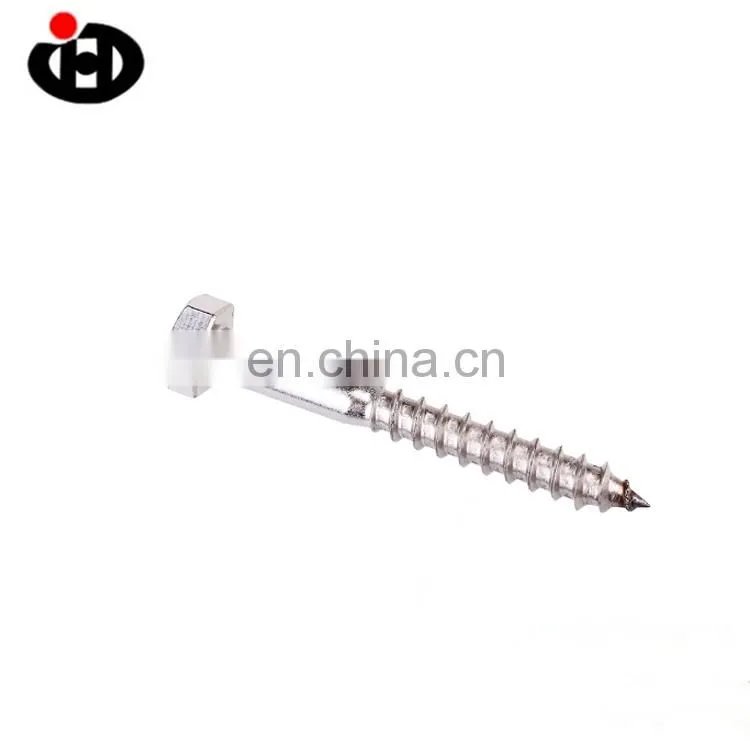 High quality Amazon Thermal ISO 9001 Galvanized hexagon head wood screws are customizable for electrical and mechanical parts
