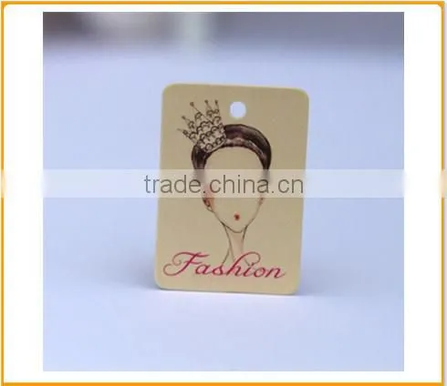 New design fashional hang paper tag