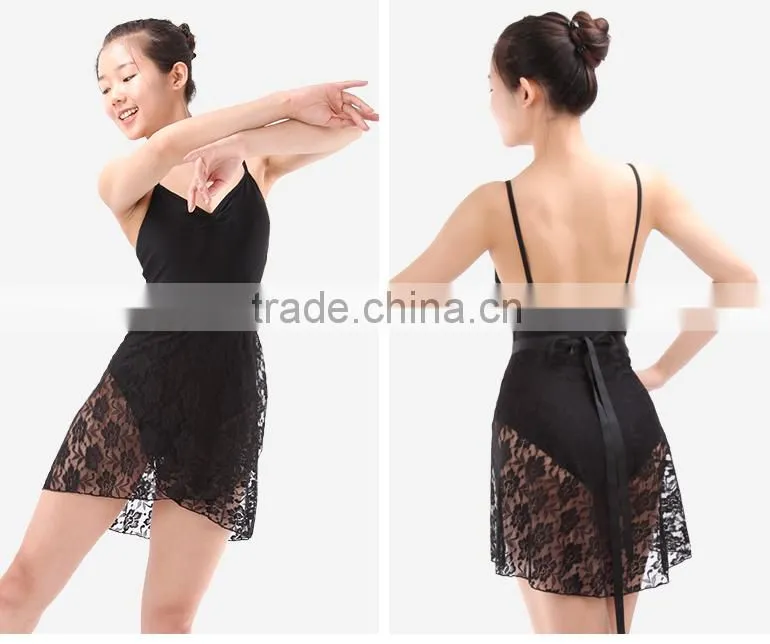 Grils Training Lace Wrap Ballet Skirts