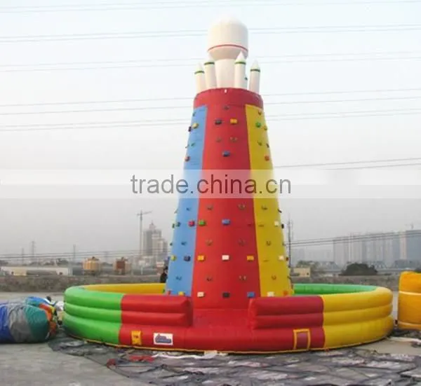 Adult N Children Outdoor Air Rock Mountain Inflatable Climbing Walls