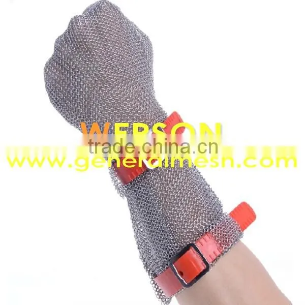 Stainless steel ring mesh gloves for cutting resistance ,304,316 | generalmesh