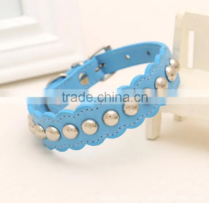 promotional pet products fashion dog collars with diamond