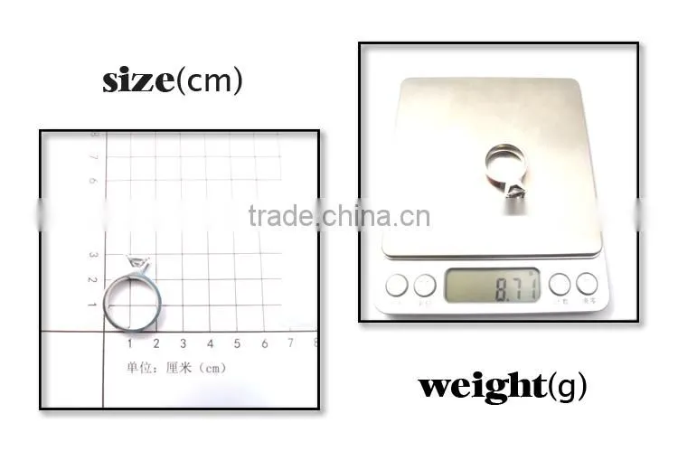 New products 2015 silver rings fashion rings jewelry stainless steel ring