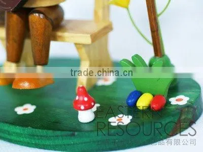 Easter Rabbit - Wooden Easter Decoration