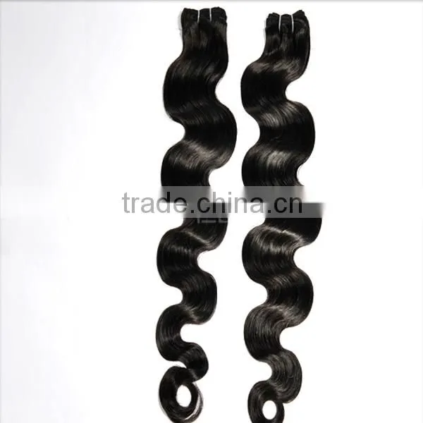 Qingdao Factory Wholesale 7A Brazilian Unprocessed Virgin Hair Weave Body Wave Natural Color Virgin Hair Extension