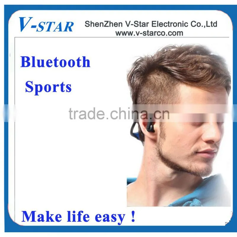 New Wireless Bluetooth Headset for bluetooth headset sport earphone fm radio bluetooth headset