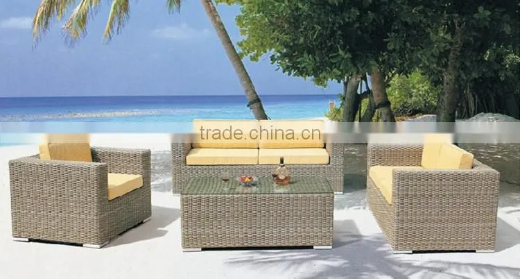 Casual High Quality New Design Natural Outdoor Synthetic Benchraft Rattan Furniture