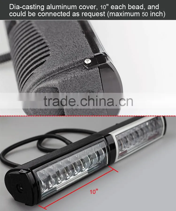 10'' 20'' 30'' 40'' 50'' Car LED Daytime Running Lights Installation