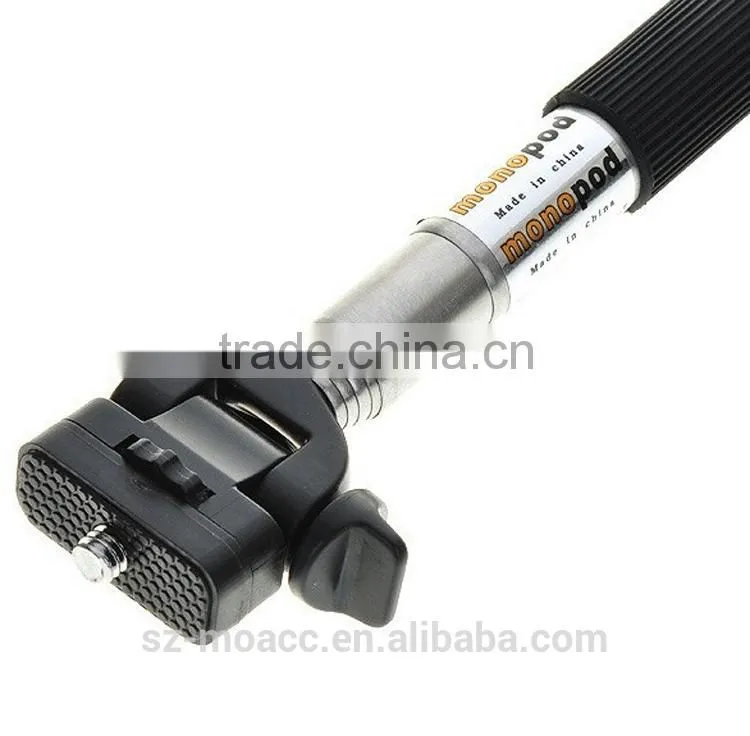 Flexible wireless bluetooth selfie stick monopod