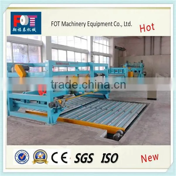 coil processing production coil sheet leveling and straightening equipment