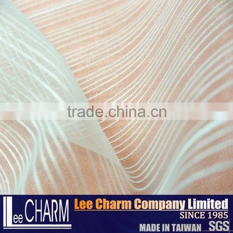 100% Polyester Sheer Voile Curtain Organza Tulle