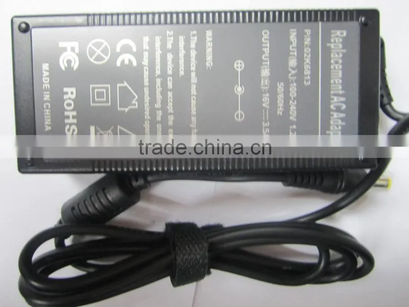 220V To 110V Plug Adapter For Lenovo 16V 3.5A 56W 5.5*2.5MM