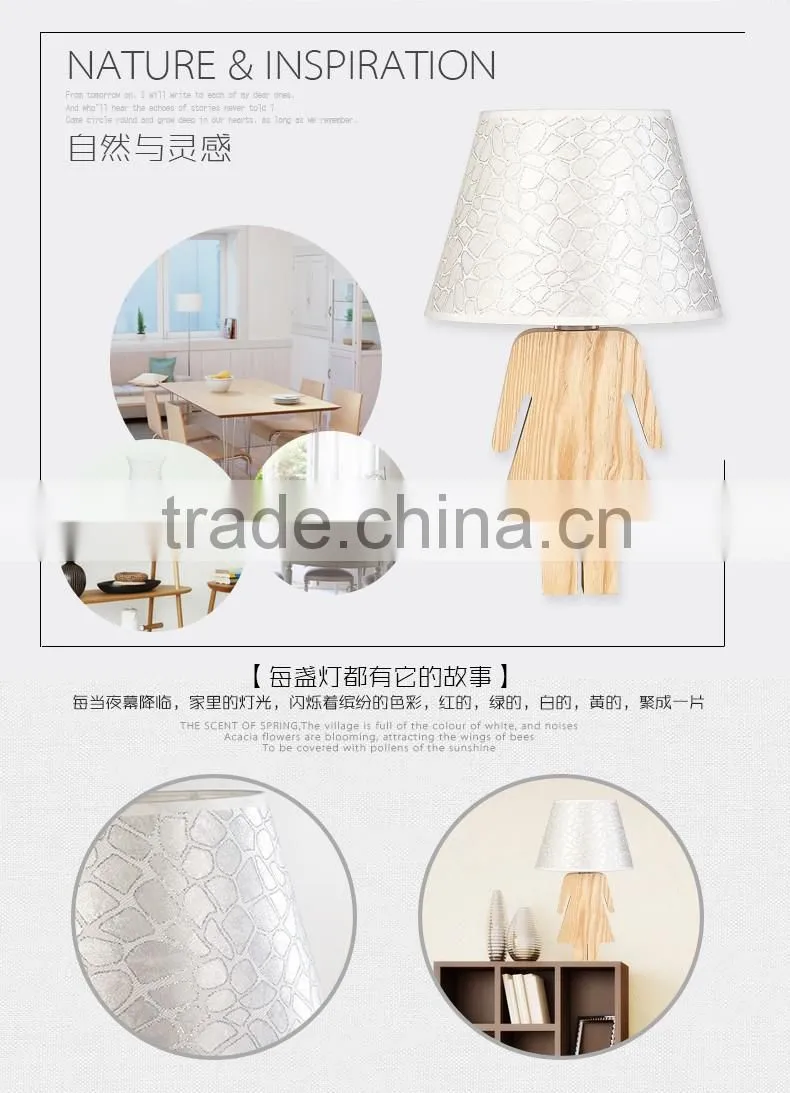 China supplier for Restaurant wood table lamp JK-879-10 LED Wood table lamp LED Wood table Light