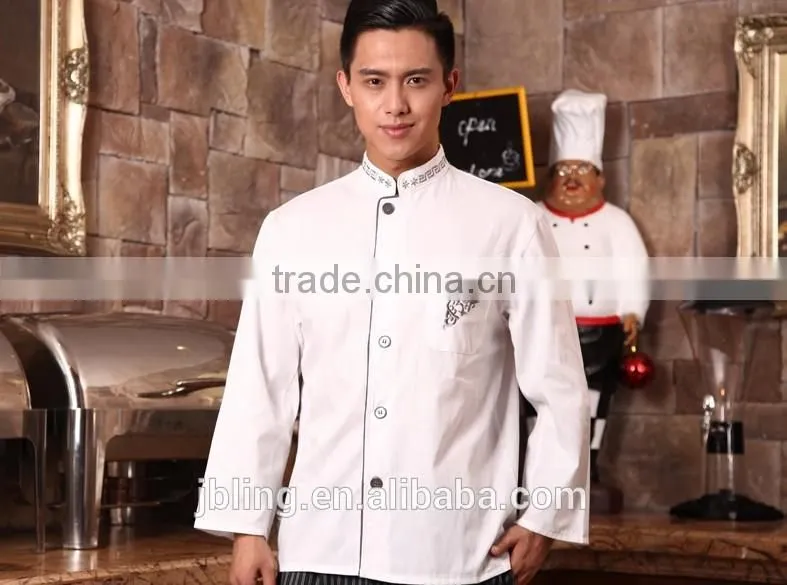 custom fashion high quality chef uniform