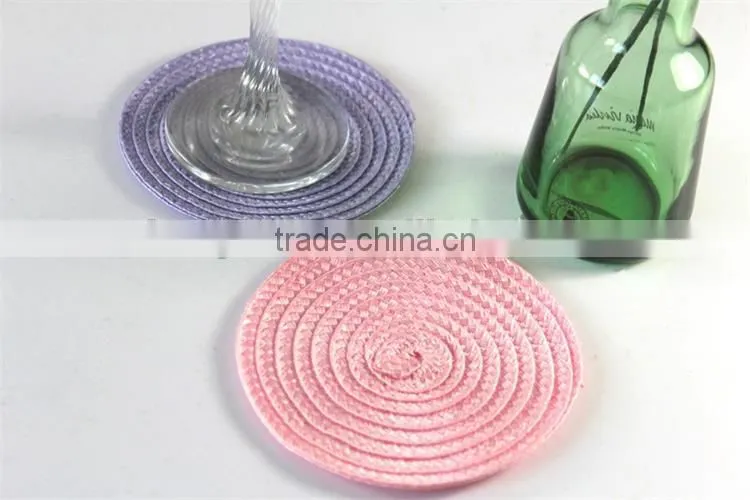 pp or paper or polyester placemat and coasters sets