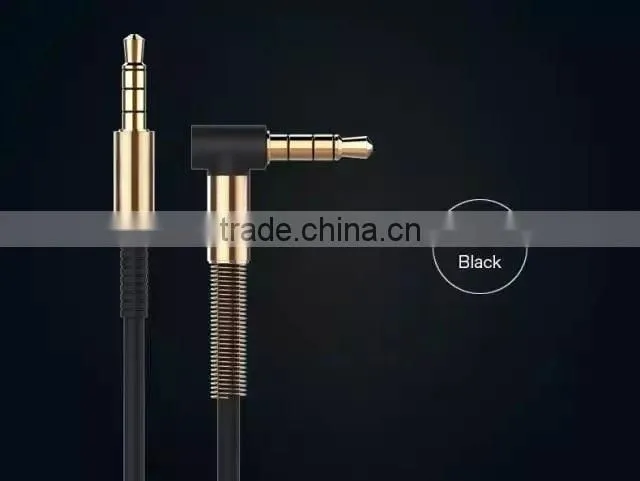 Original Joyroom 1m Audio cable 3.5mm Electroplated Audio Plug extension cable aux for Mobile phone/car/headphone MT-4528