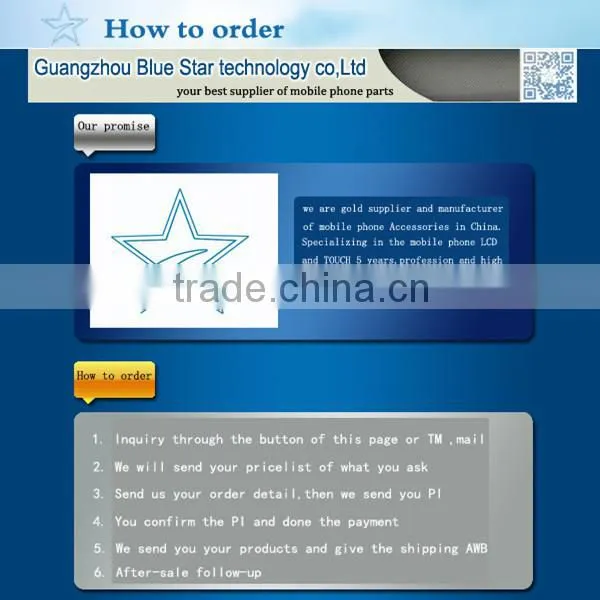 mobile phone replacement parts for samsung i8262 touch digitizer original