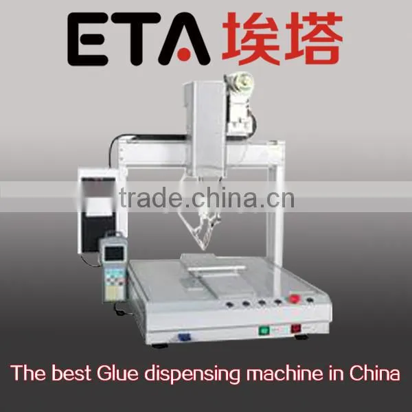 Semi-automatic liquid glue dispenser machine