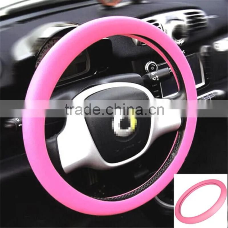 China factory supplier flexible silicone car steering wheel cover
