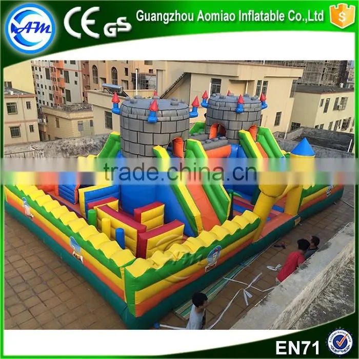 Inflatable indoor playground rentals,wacky world inflatable playground for sale