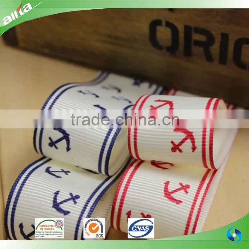 Custom woven ribbon, woven tape, printed satin ribbon