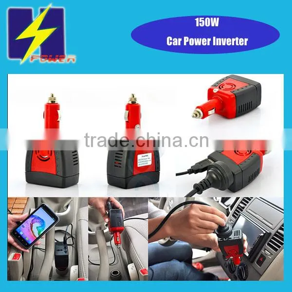 Car Inverter 150W 12V To 220V For Laptop,Camera