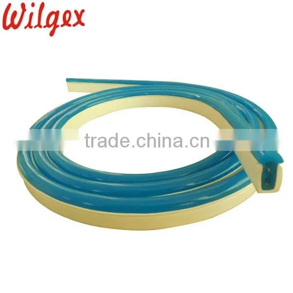 Blue Jacket Decoration Flexible LED Neon thin rope light