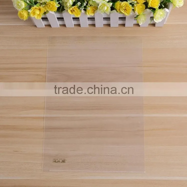 Business stationery PP material L shape file folders