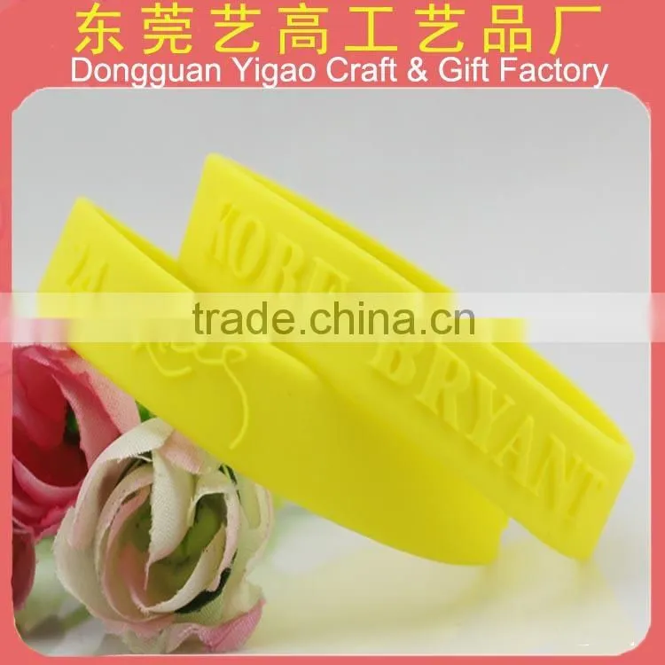 Novelty silicone custom sports bracelet from Disney Audited Factory