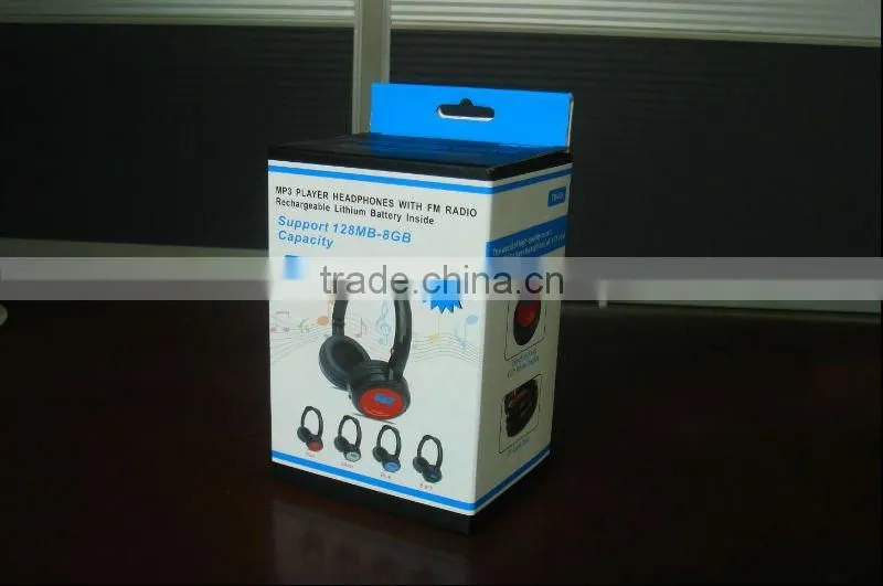 2014 New design Mp3 player Heaphone