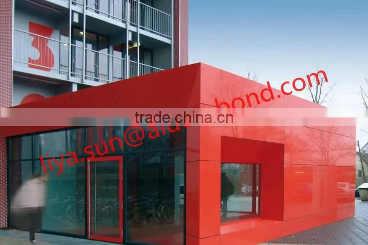 2mm 3mm thick outdoor advertising material ACM advertising signboard material