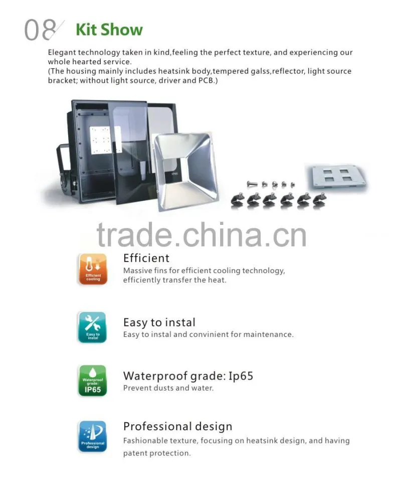 100W UL cUL 277V LED flood light