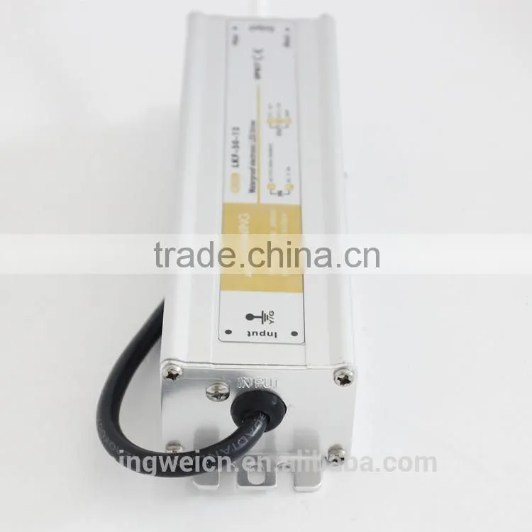 single output type ac220v 50/60hz input voltage 12v ac dc power supply 50w waterprrof switched mode power supply